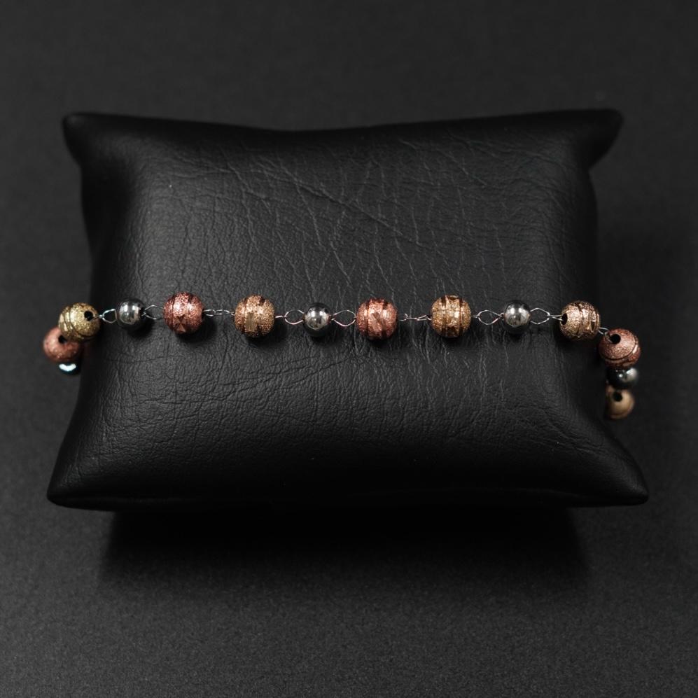 TOBILLERA RODIO 3 OROS BALIN SEGUIDO HOM